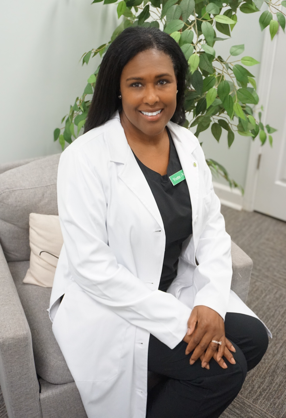 A Vitality clinician in the Overland Park office.