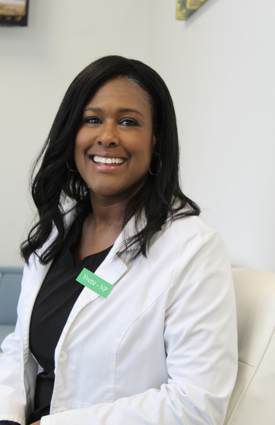 Yvette Lux, APRN, in the Vitality Healing Center clinic.